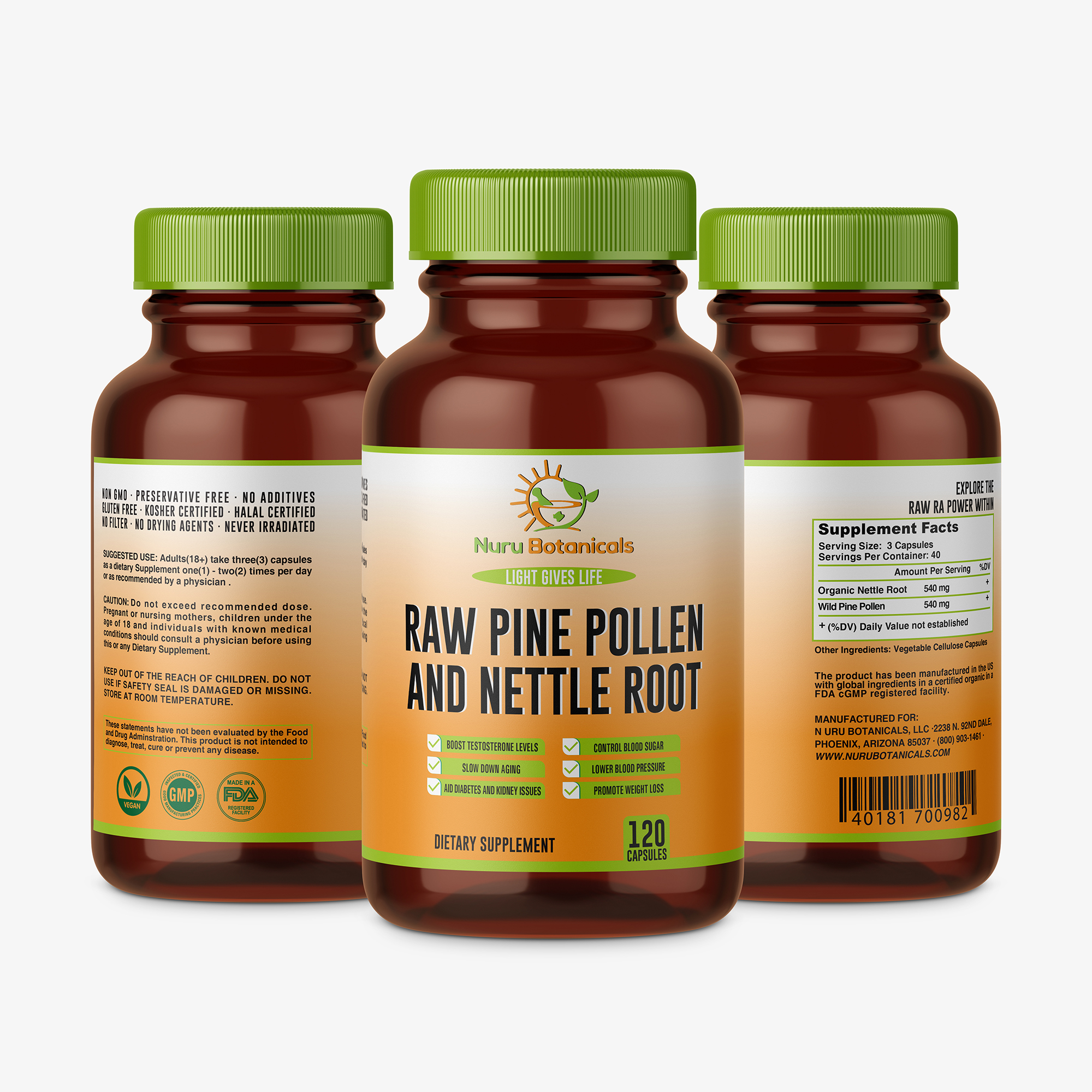 Packaging Design by ronin71 for Nuru Botanicals | Design #25403017