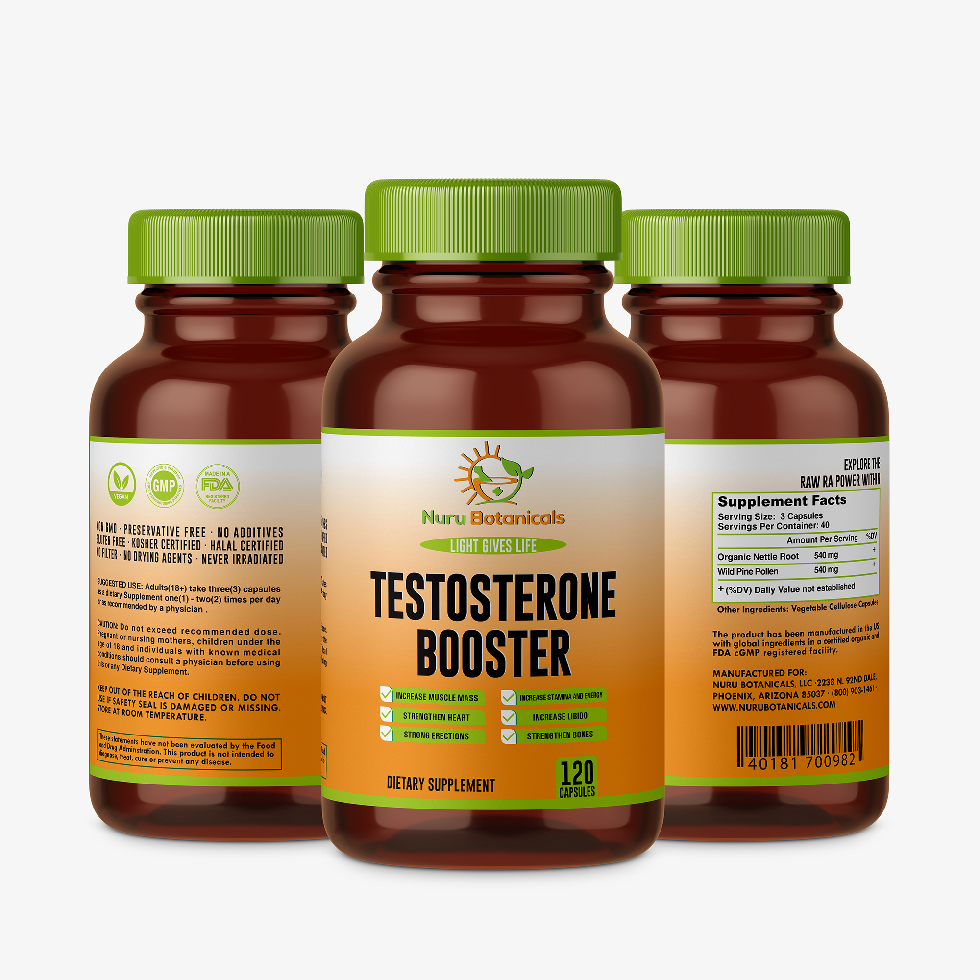 Packaging Design by ronin71 for Nuru Botanicals | Design #25409913