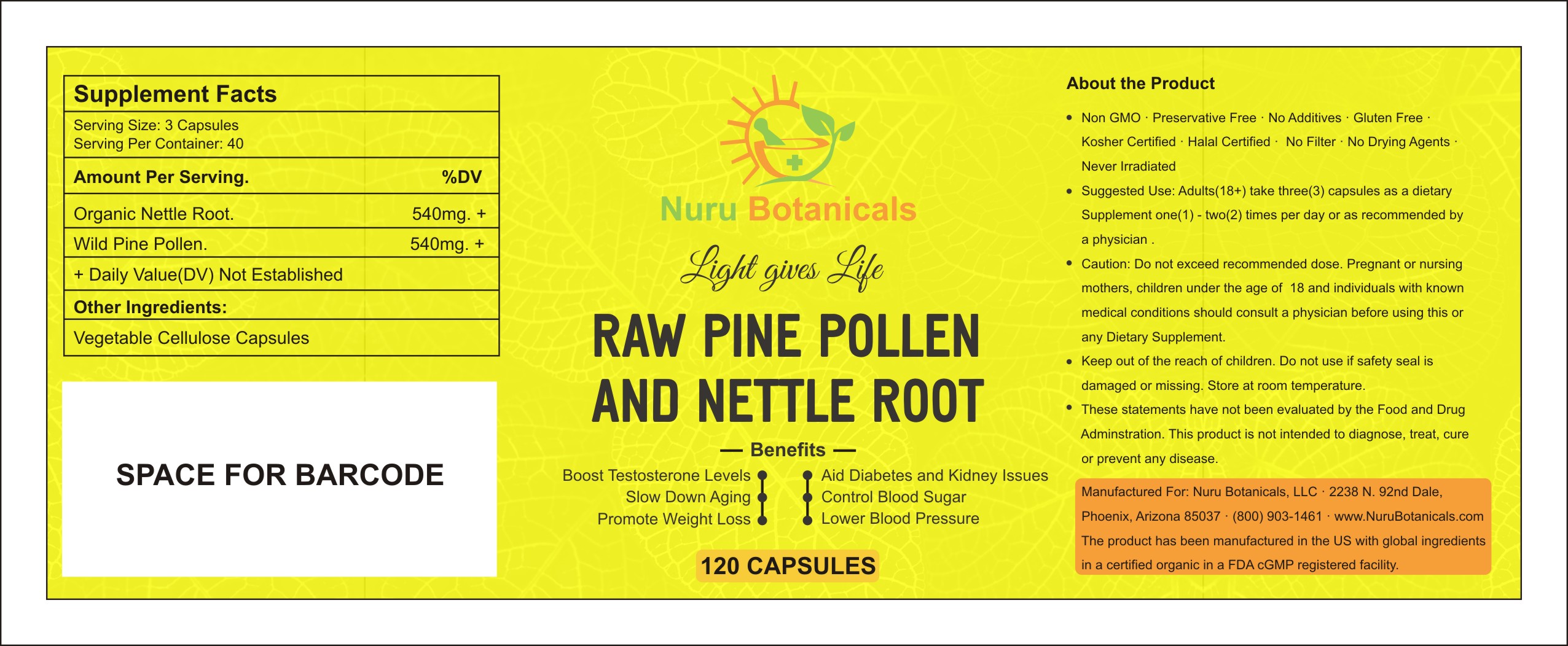 Packaging Design by sanket H for Nuru Botanicals | Design #25398000