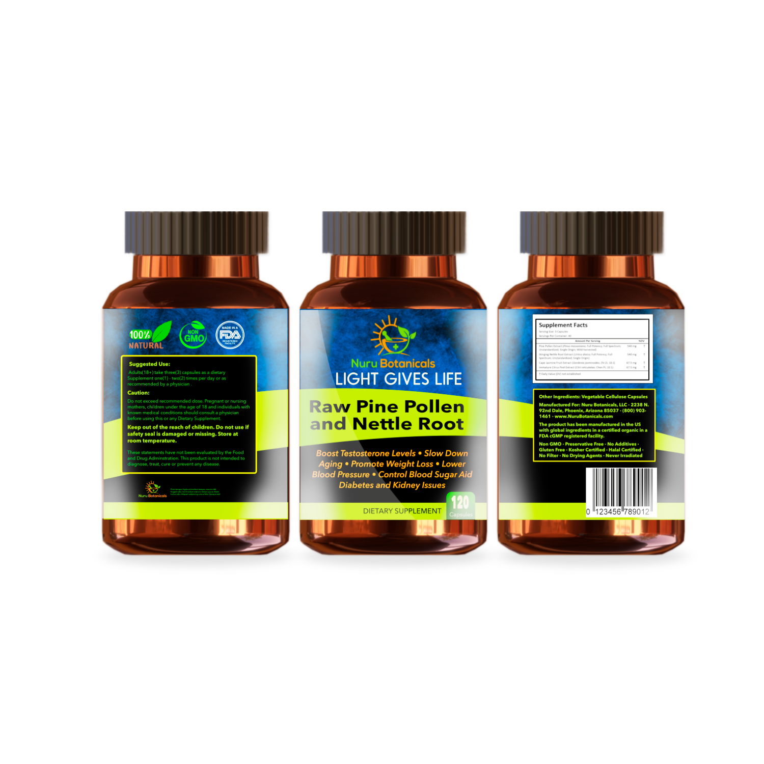 Packaging Design by connexis for Nuru Botanicals | Design #25406424