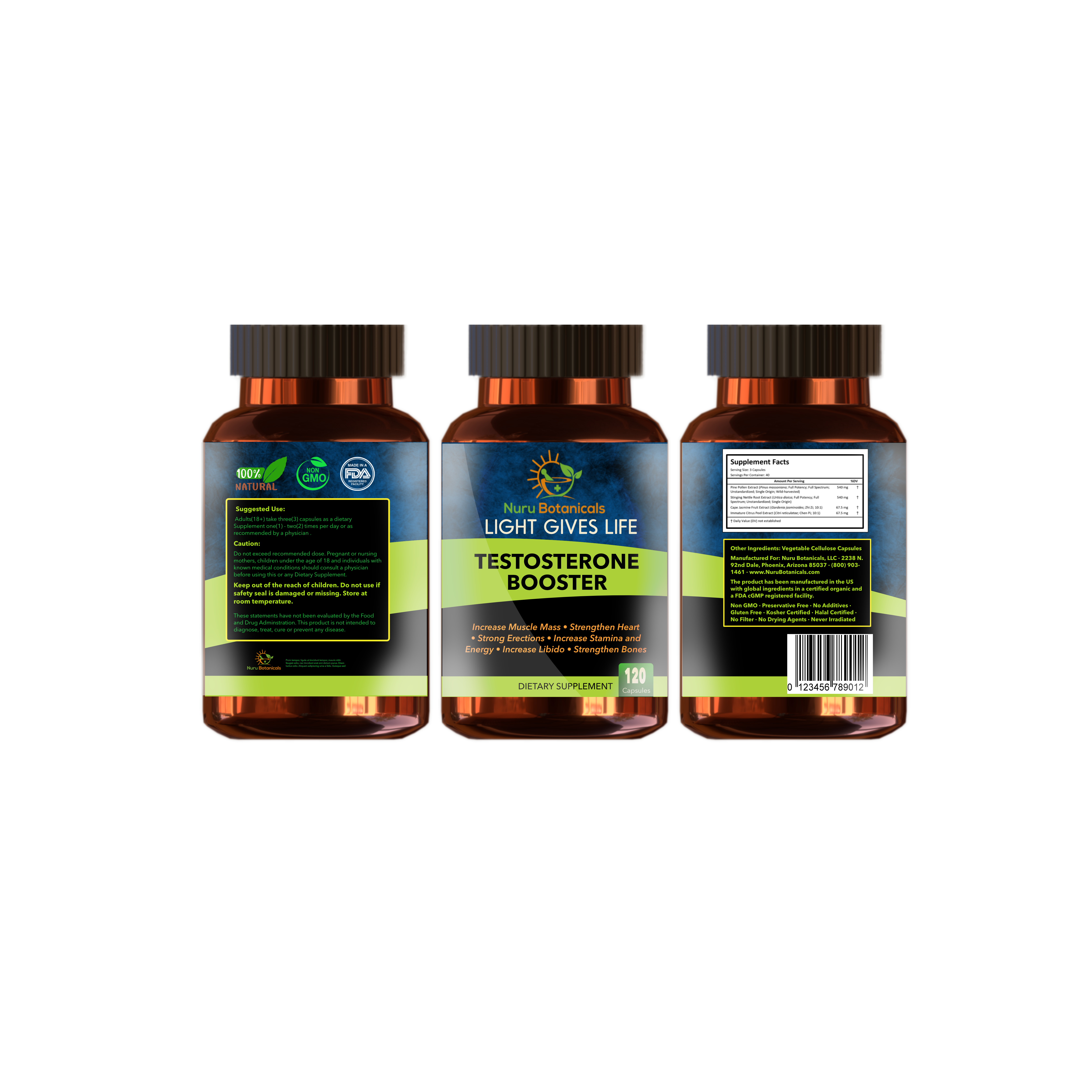 Packaging Design by connexis for Nuru Botanicals | Design #25419812