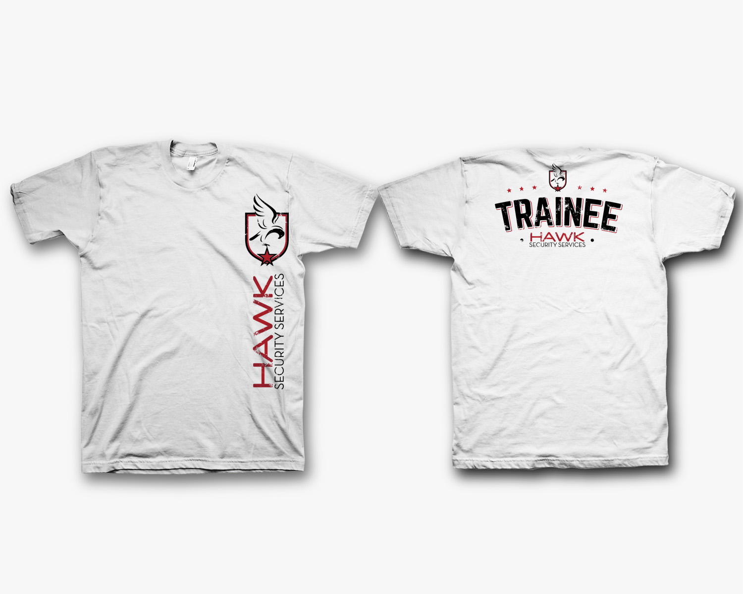 T-shirt Design by saka.aleksandar for Hawk Security Services Ltd.  | Design #25353796