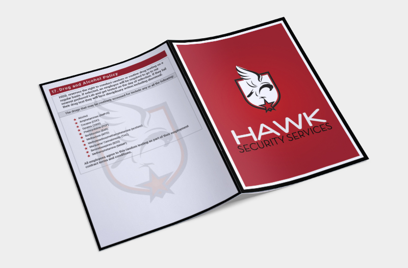 Stationery Design by Your_Design for Hawk Security Services Ltd.  | Design #25347257