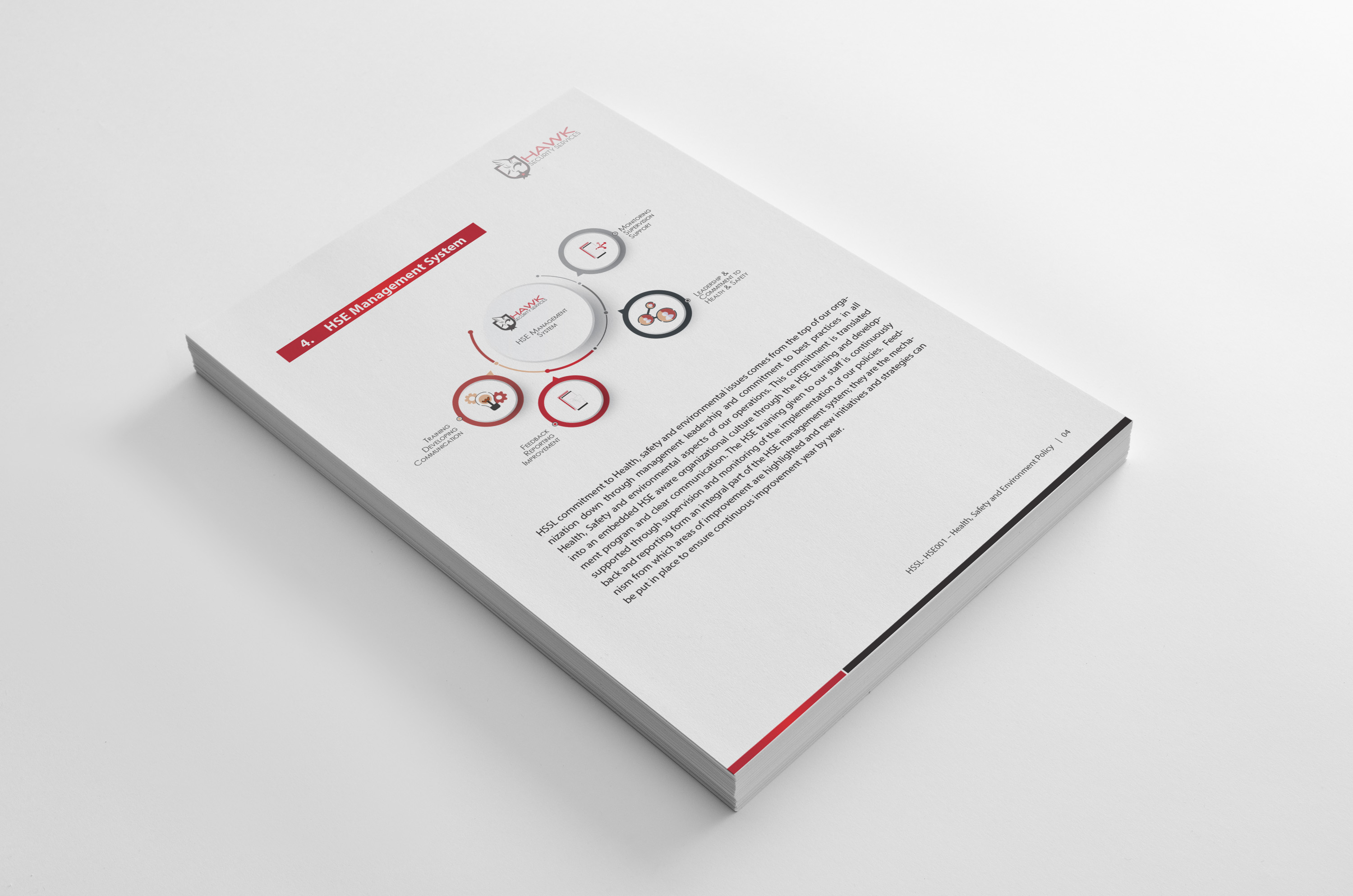 Stationery Design by nafizrahat for Hawk Security Services Ltd.  | Design #25349076