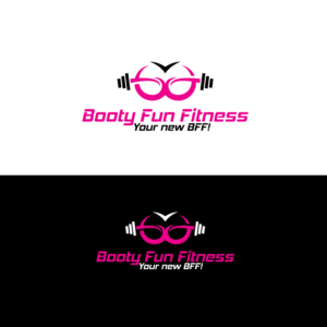 The company name is "Booty Fun Fitness". I was thinking perhaps some fun text to go along with it for marketing purposes could be "Your new BFF!"   ;) | Logo Design by Graphic Bricks