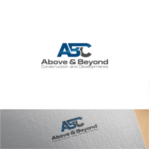 Above & Beyond Construction and Developments | Diseño de Logo por Arham Hidayat
