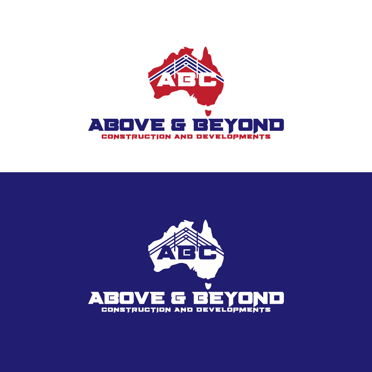 Logo Design by Graphic Bricks for Above & Beyond Construction and Developments  | Design #25347222