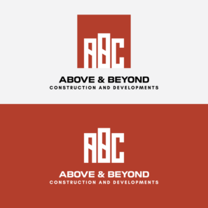 Logo Design by Zak deZign for Above & Beyond Construction and Developments  | Design: #25346559