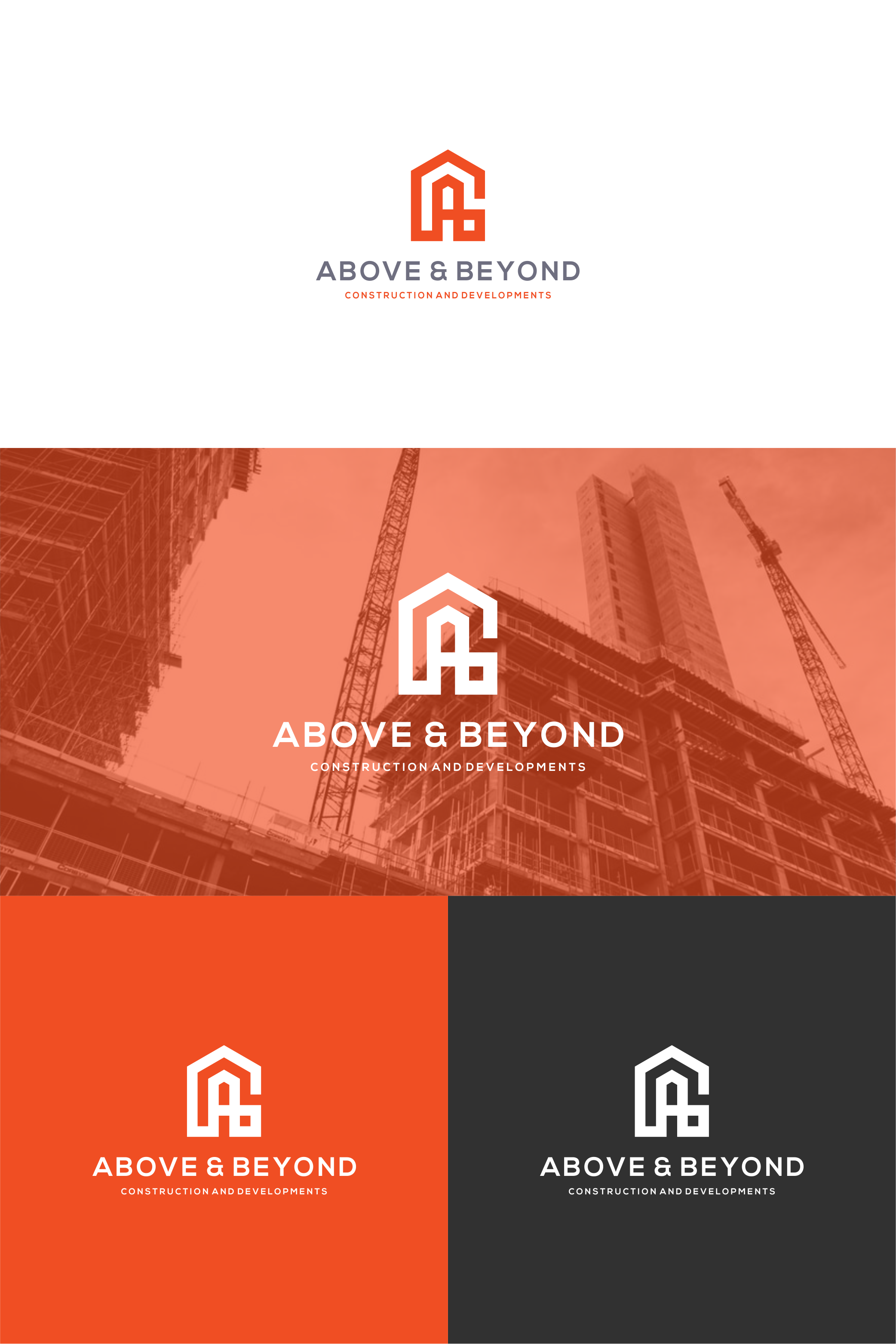 Logo Design by nomnome for Above & Beyond Construction and Developments  | Design #25348298