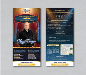 Heading: Nickleby (small font: under Nickleby.. LIVE IN NOOSA) | Diseño de Flyer por alex989