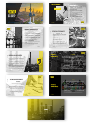 Shield PPT Presentation Design | Design de PowerPoint par joseborgesbarboza 2