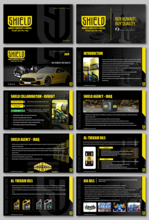 Shield PPT Presentation Design | PowerPoint-Design von Luvinda