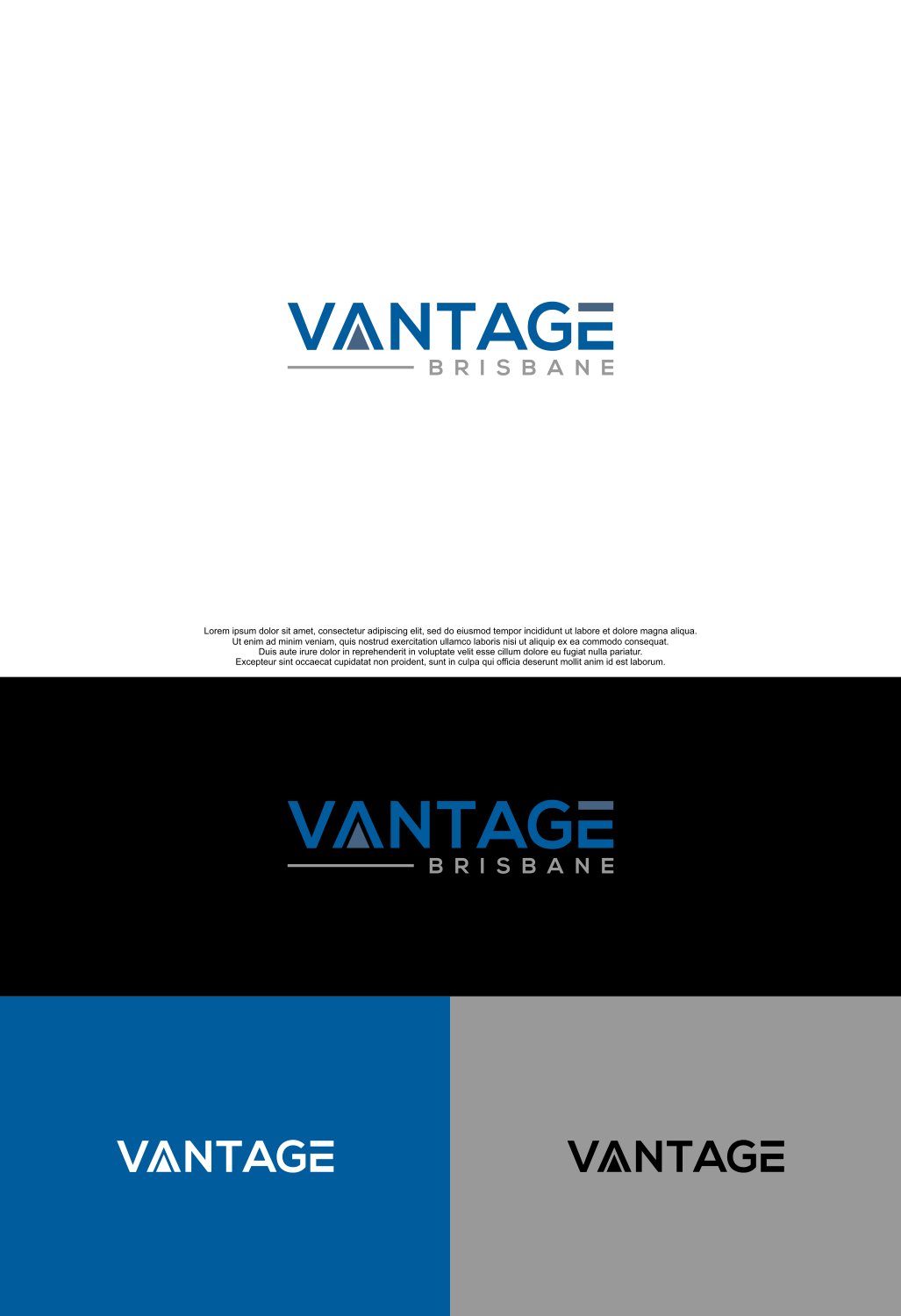 Logo Design by siti MWDesign for Vantage | Design #25349164