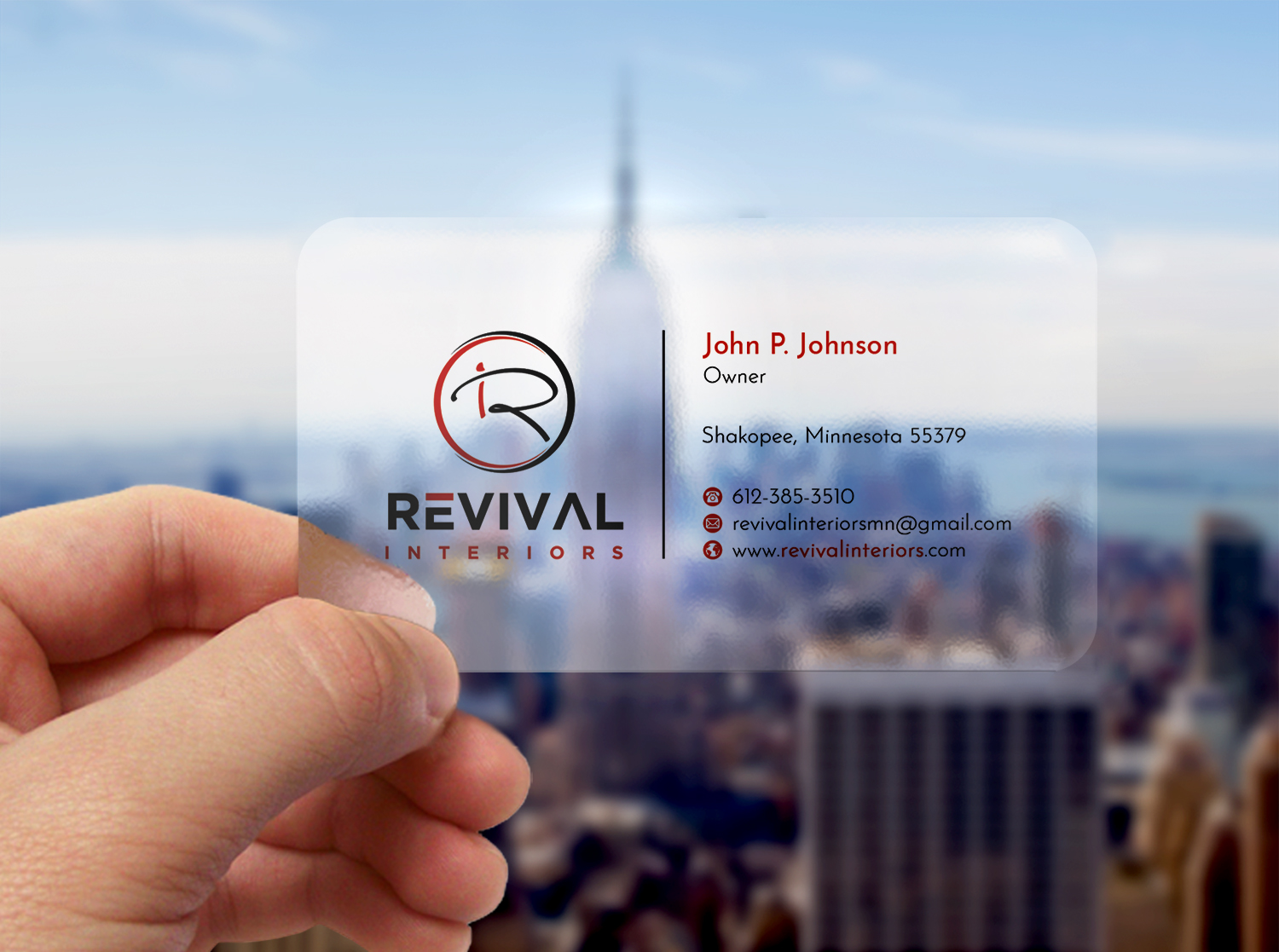 Business Card Design by WebixBD for Revival Interiors | Design #25385763