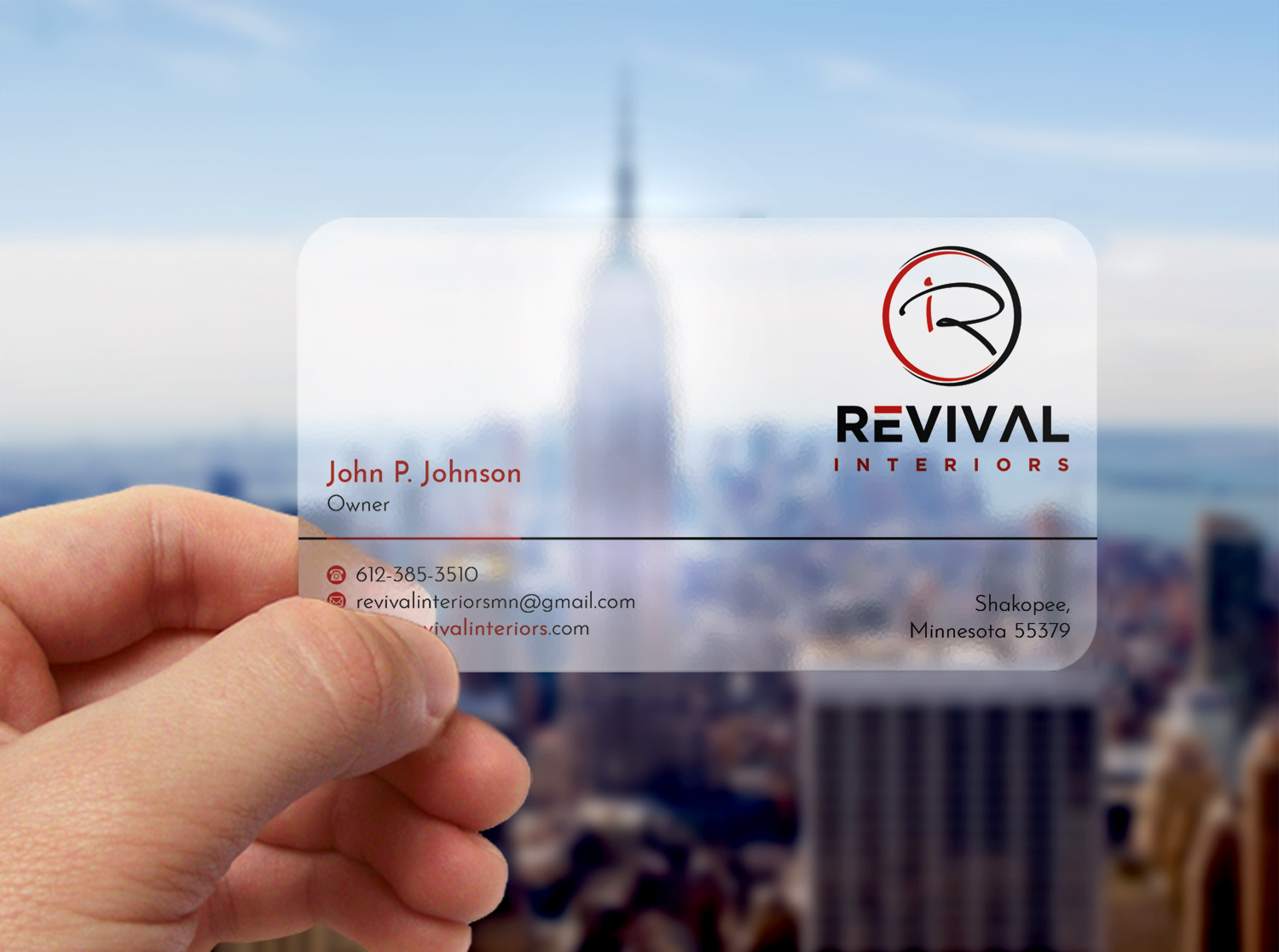Business Card Design by WebixBD for Revival Interiors | Design #25385780