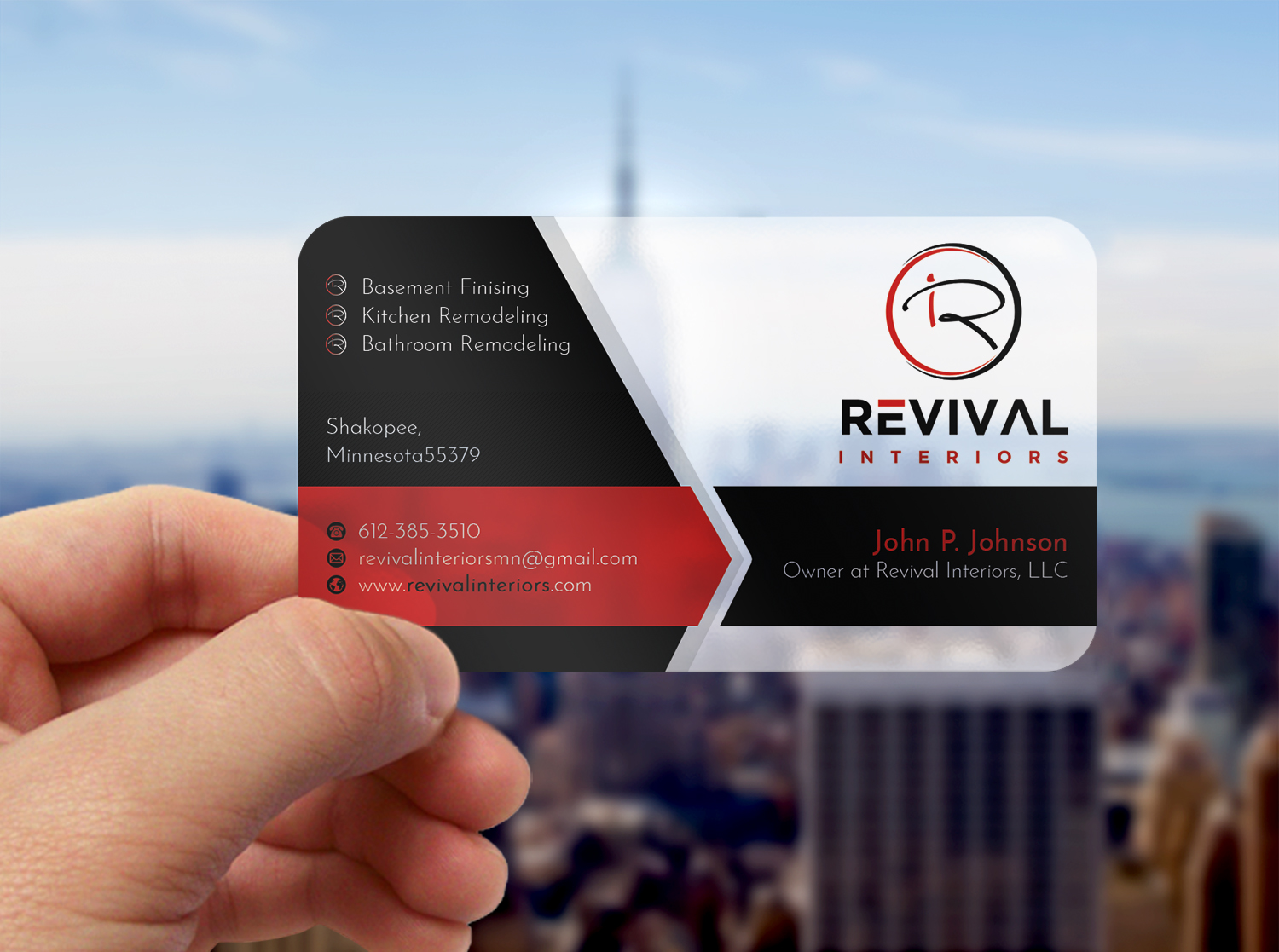 Design de Carte de Visite par WebixBD pour Revival Interiors | Design #25385848