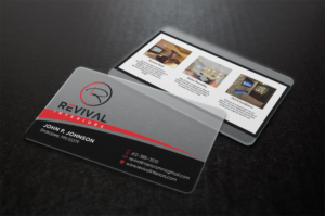 Business Card Design by Verified artistry (Design garden) for Revival Interiors | Design: #25385583
