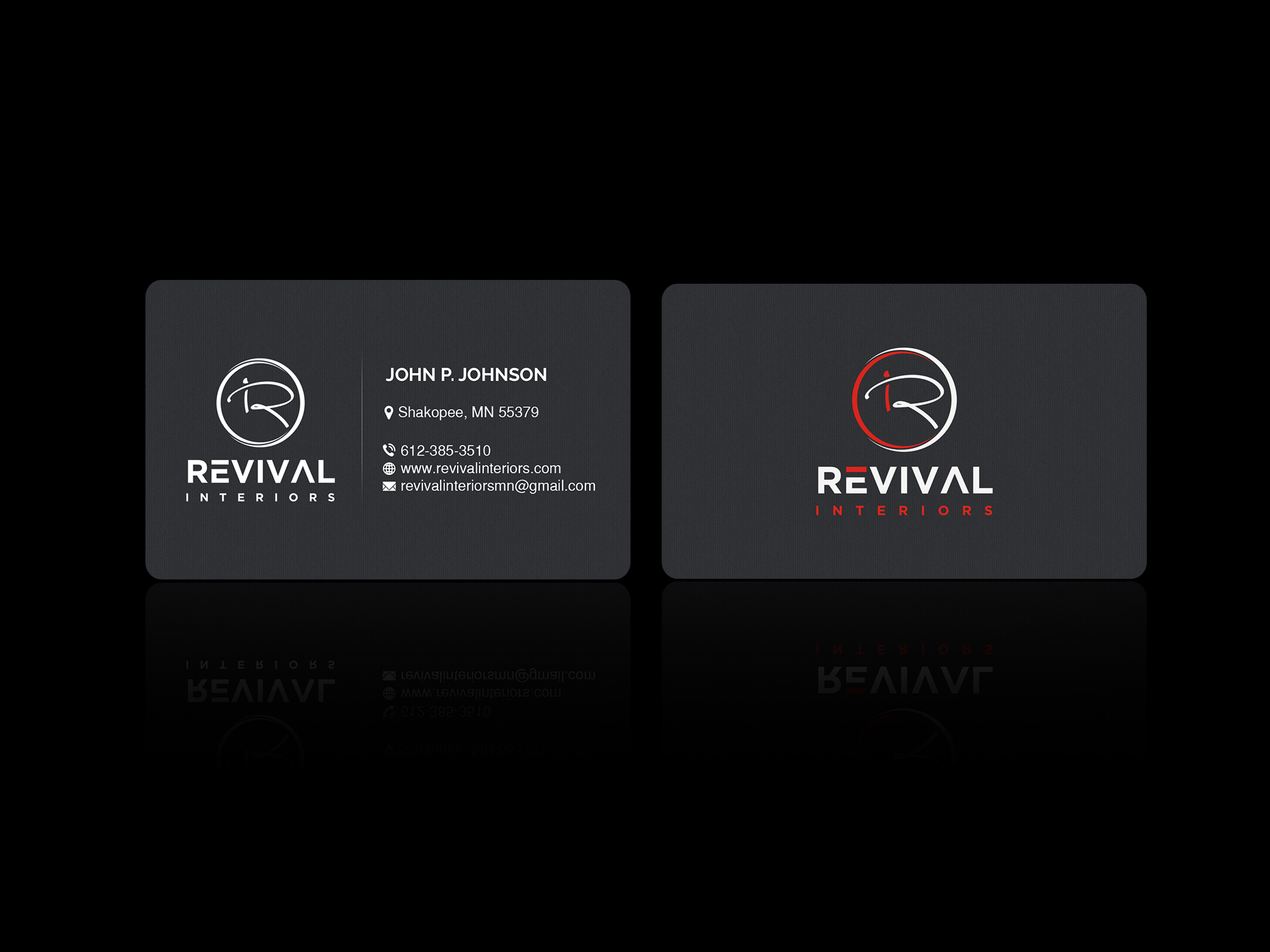 Business Card Design by Creations Box 2015 for Revival Interiors | Design #25371650