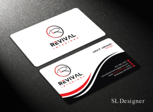 Business Card Design by SL Designer for Revival Interiors | Design: #25349258
