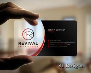 Business Card Design by SL Designer for Revival Interiors | Design: #25349267