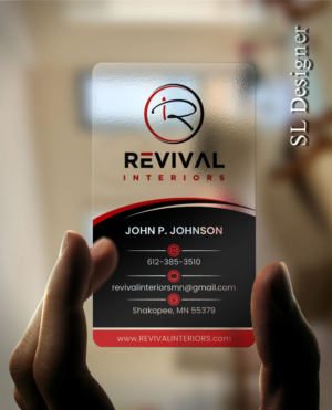 Business Card Design by SL Designer for Revival Interiors | Design: #25349272