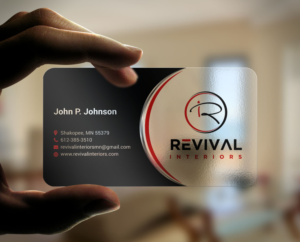 Visitenkarten-Design von mdreyad für Revival Interiors | Design: #25378594