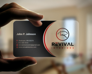 Visitenkarten-Design von mdreyad für Revival Interiors | Design: #25378605