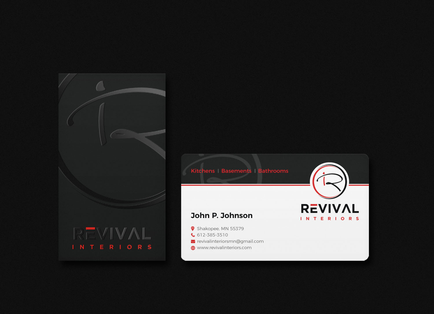 Business Card Design by mdreyad for Revival Interiors | Design #25378884