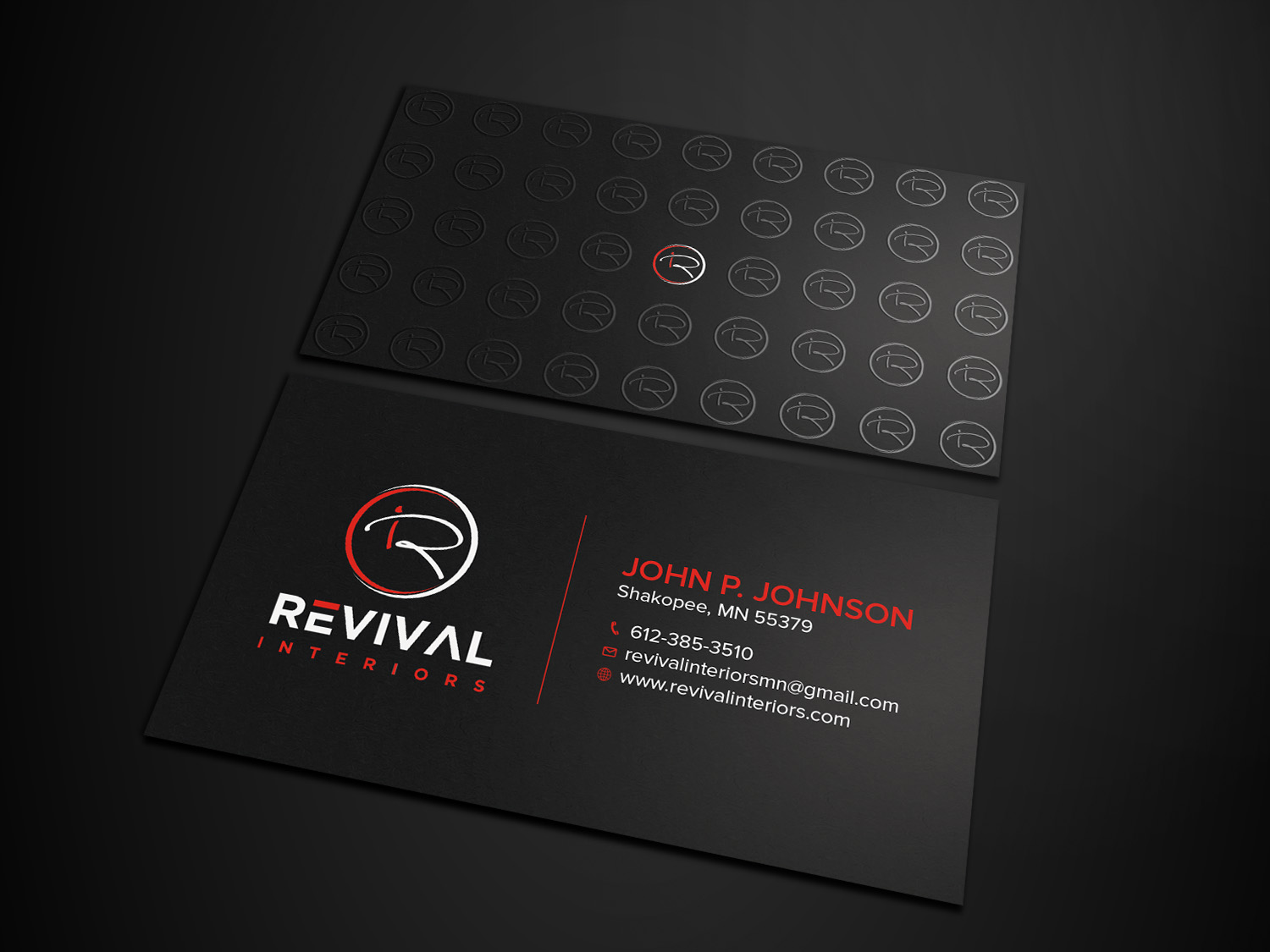 Business Card Design by Tripti Ranjan Gain for Revival Interiors | Design #25357934