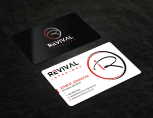 Business Card Design by Tripti Ranjan Gain for Revival Interiors | Design: #25357941
