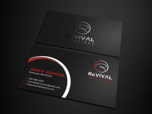 Business Card Design by Tripti Ranjan Gain for Revival Interiors | Design: #25357945