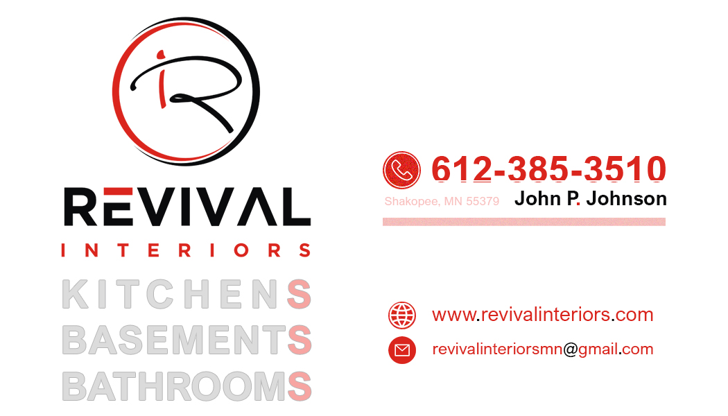 Business Card Design by Lime Slice for Revival Interiors | Design #25351643