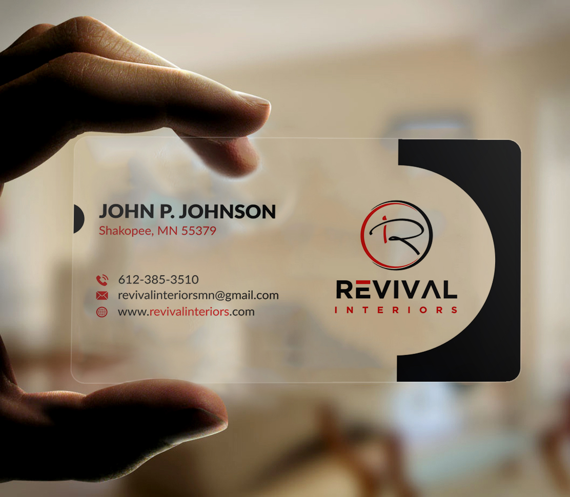 Business Card Design by Musa. A for Revival Interiors | Design #25351385
