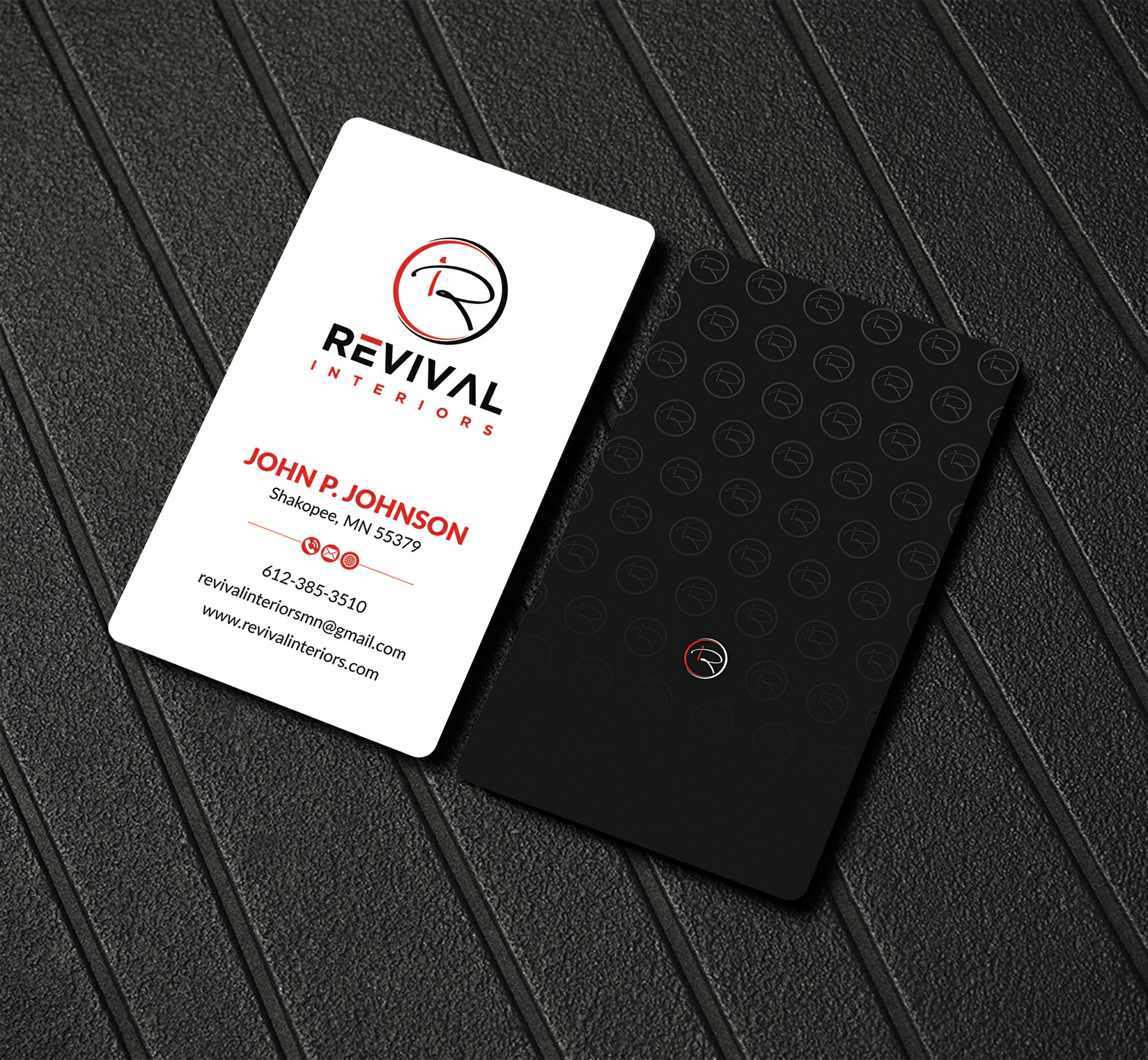 Business Card Design by Musa. A for Revival Interiors | Design #25351418
