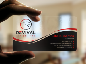 Business Card Design by Uttom 2 for Revival Interiors | Design: #25349108