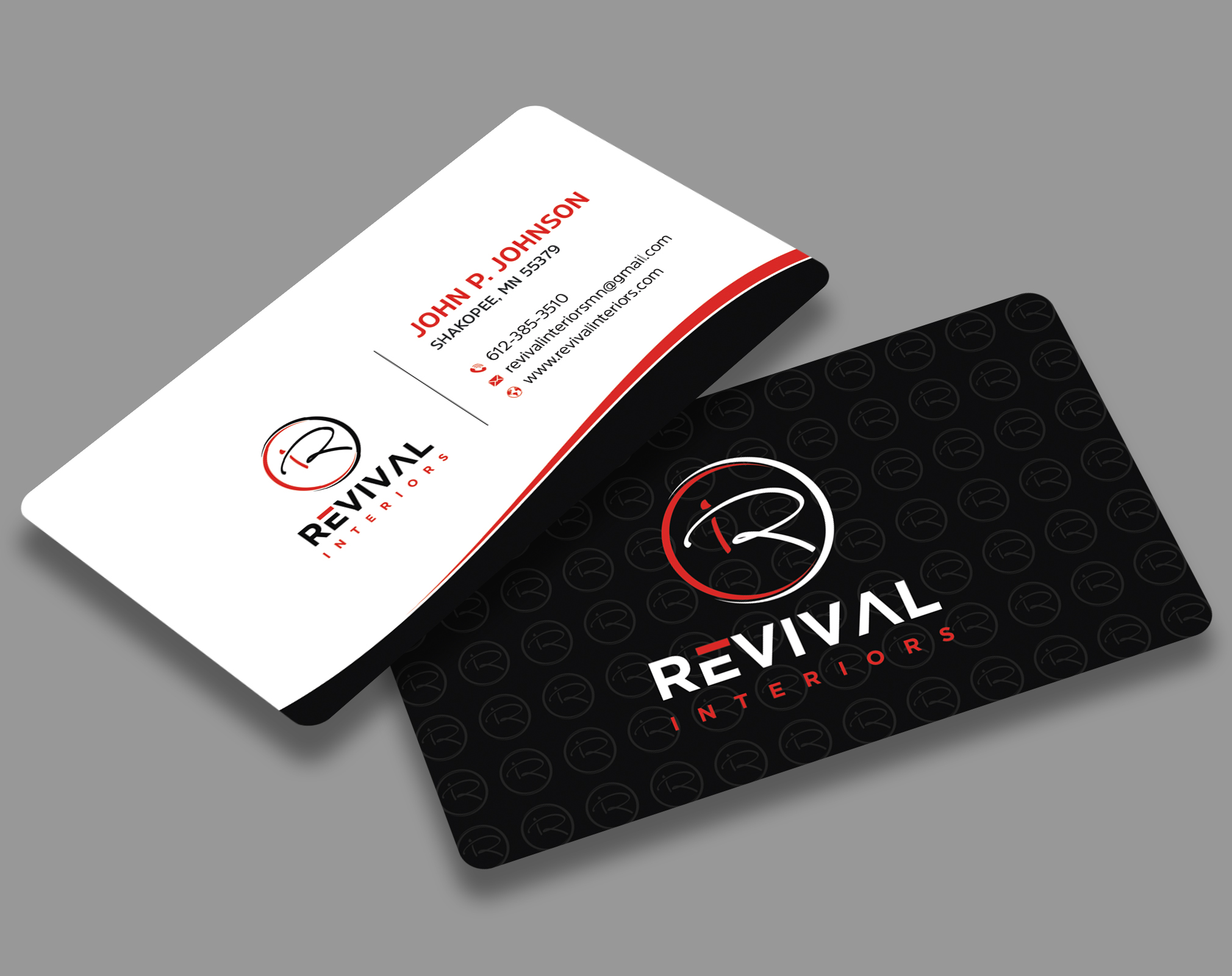 Business Card Design by Ekramul Hossen 2 for Revival Interiors | Design #25373616