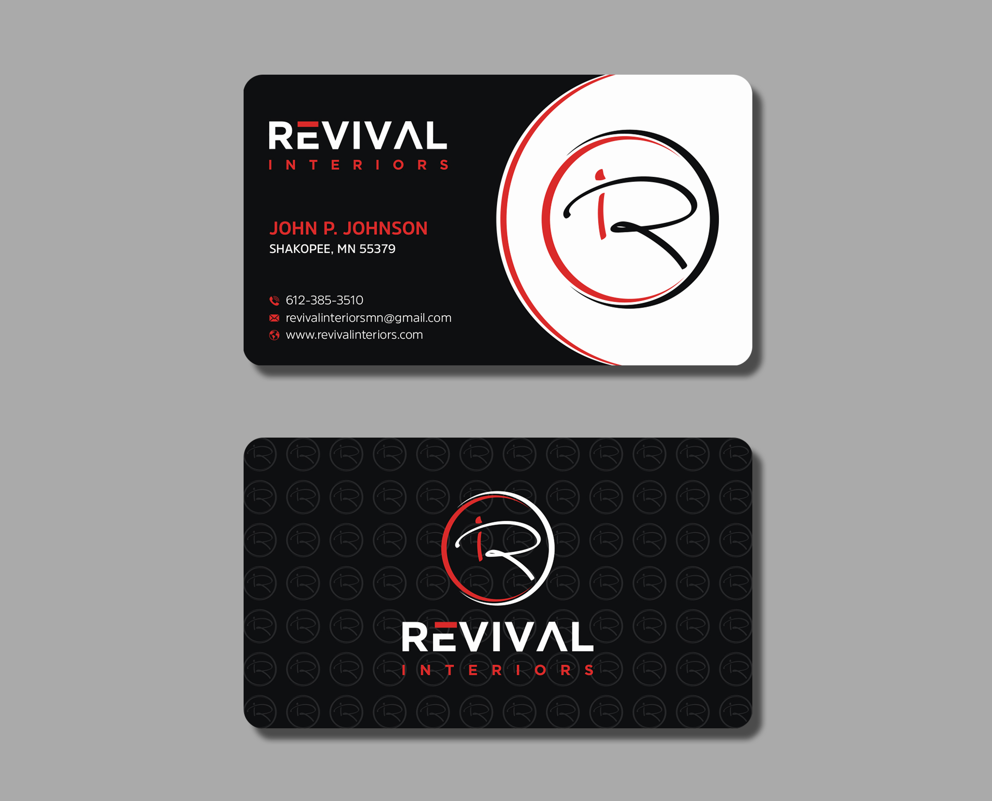 Business Card Design by Ekramul Hossen 2 for Revival Interiors | Design #25374077