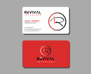 Business Card Design by Ekramul Hossen 2 for Revival Interiors | Design: #25374079