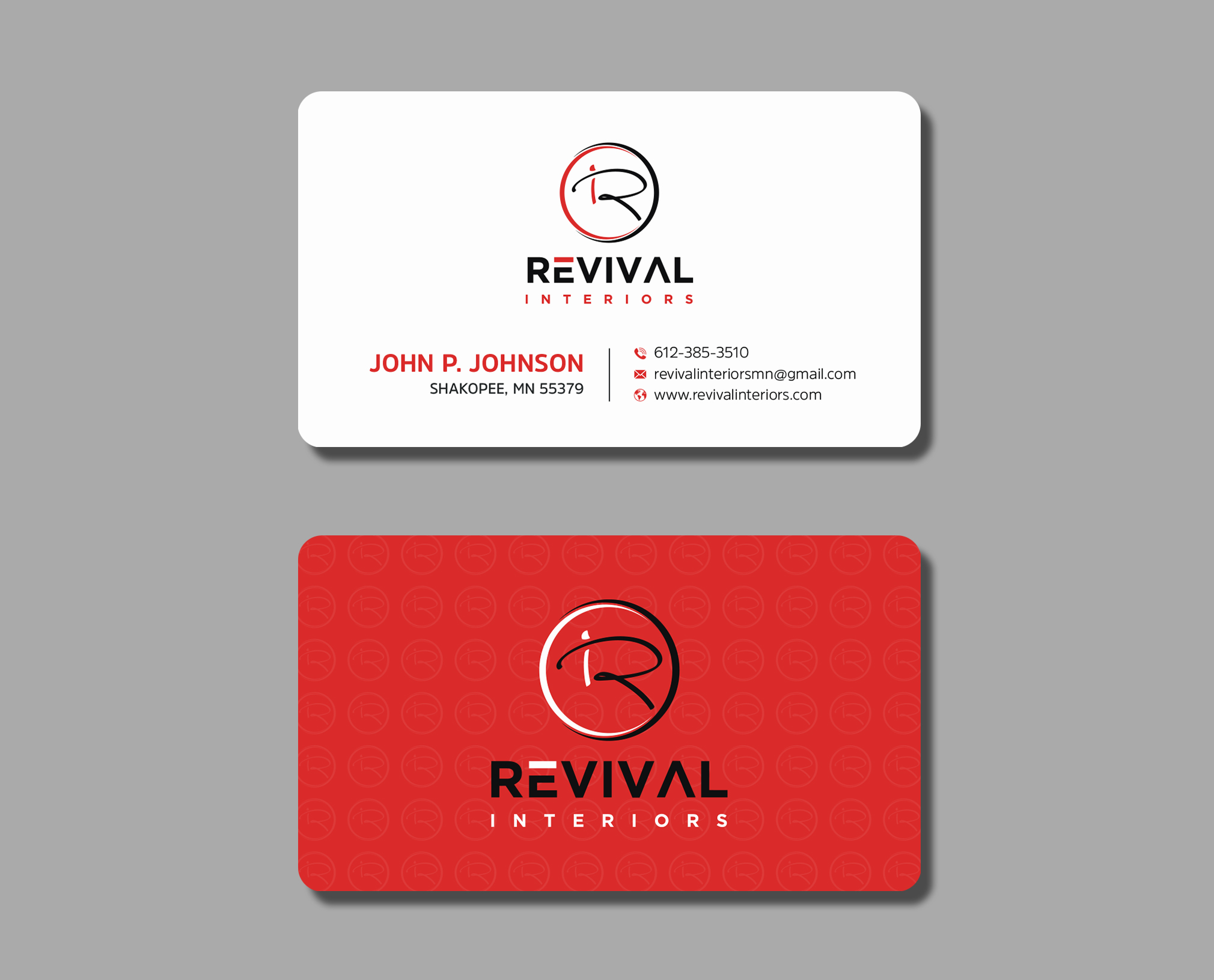 Business Card Design by Ekramul Hossen 2 for Revival Interiors | Design #25374093