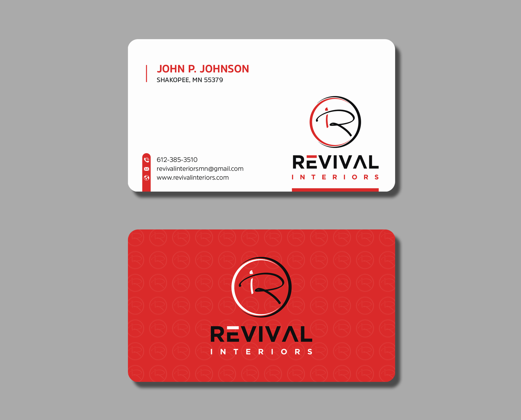 Business Card Design by Ekramul Hossen 2 for Revival Interiors | Design #25374096