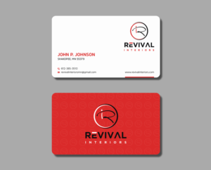 Visitenkarten-Design von Ekramul Hossen 2 für Revival Interiors | Design: #25374115