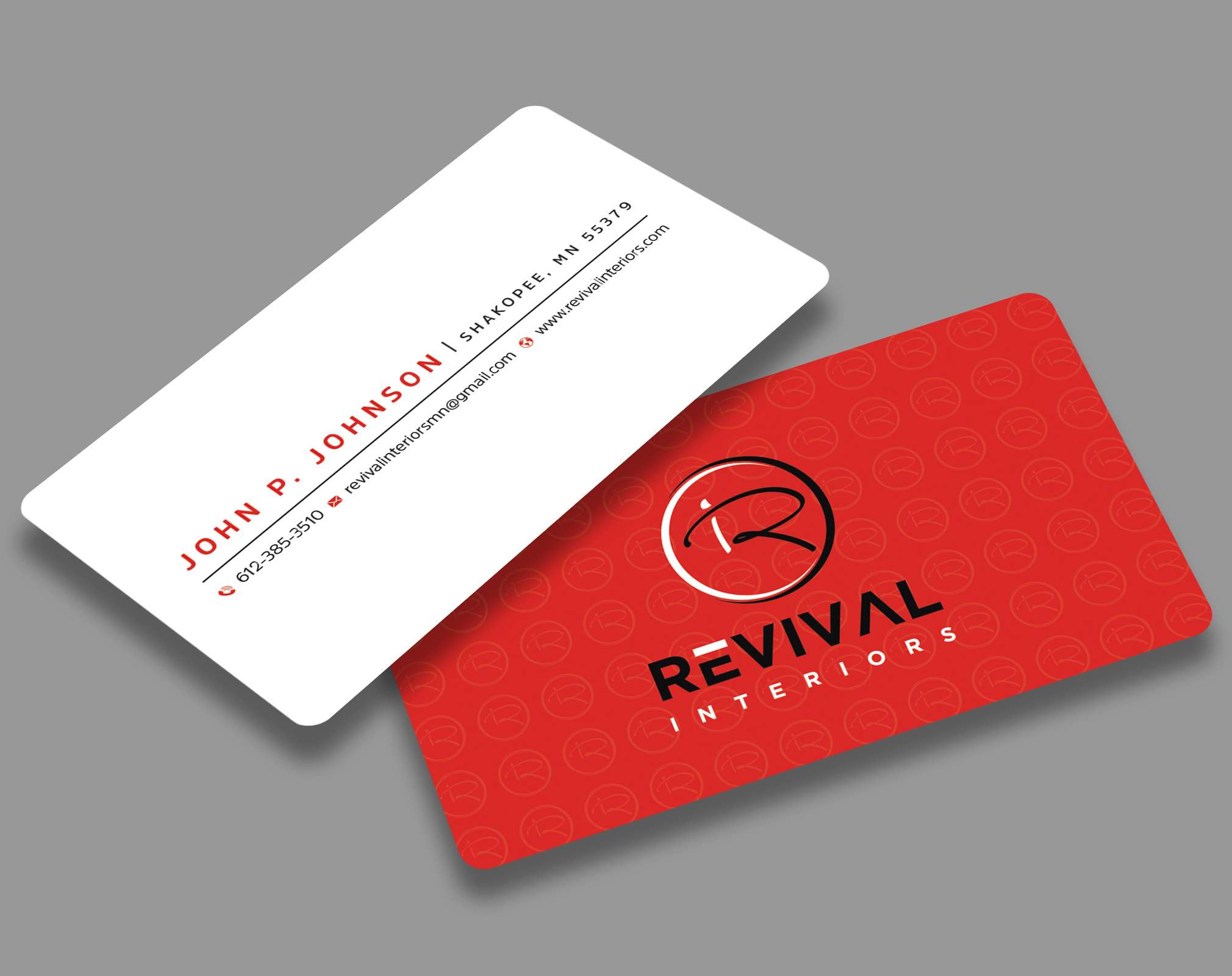 Design de Carte de Visite par Ekramul Hossen 2 pour Revival Interiors | Design #25374117
