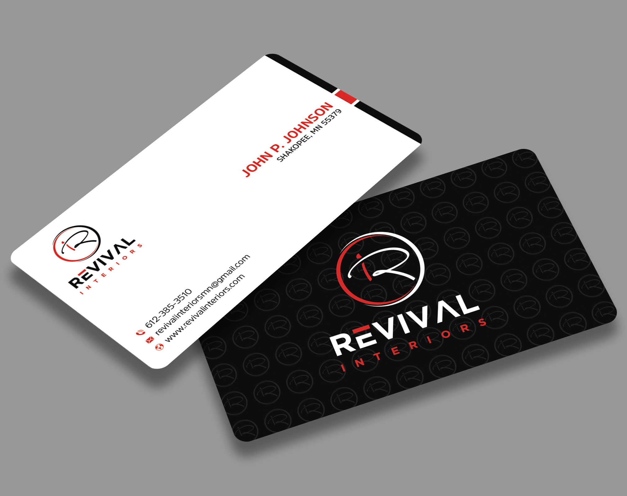 Design de Carte de Visite par Ekramul Hossen 2 pour Revival Interiors | Design #25374135