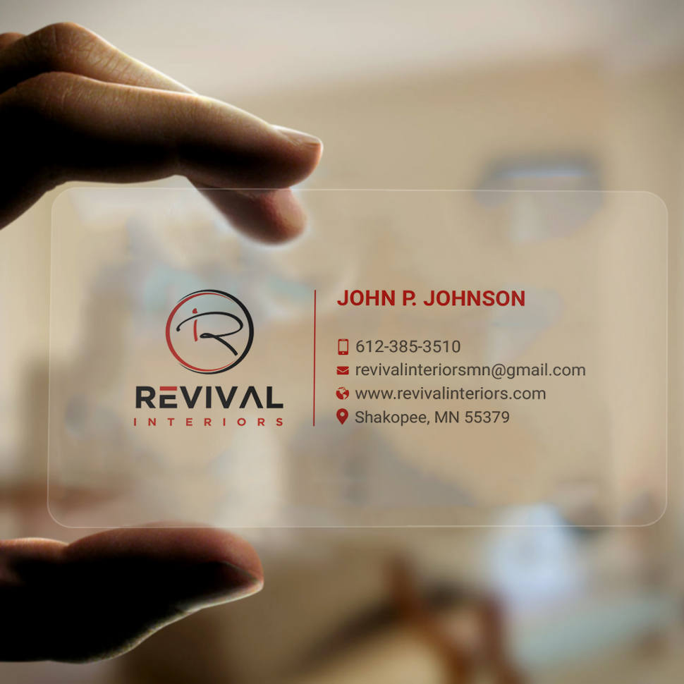 Design de Carte de Visite par DesignShout pour Revival Interiors | Design #25358225