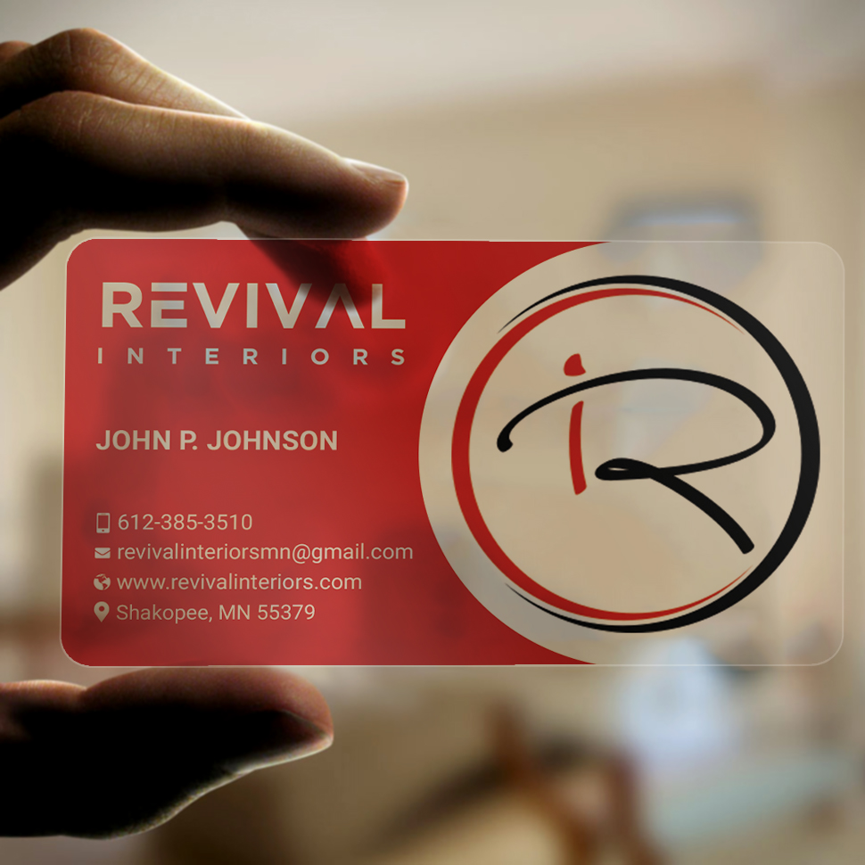 Design de Carte de Visite par DesignShout pour Revival Interiors | Design #25358231