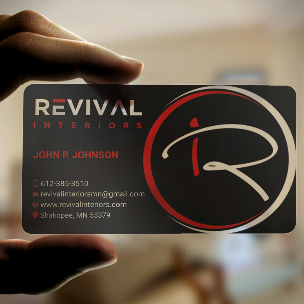Design de Carte de Visite par DesignShout pour Revival Interiors | Design #25358266