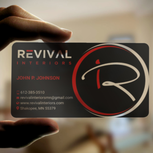 Design de Carte de Visite par DesignShout pour Revival Interiors | Design : #25358266