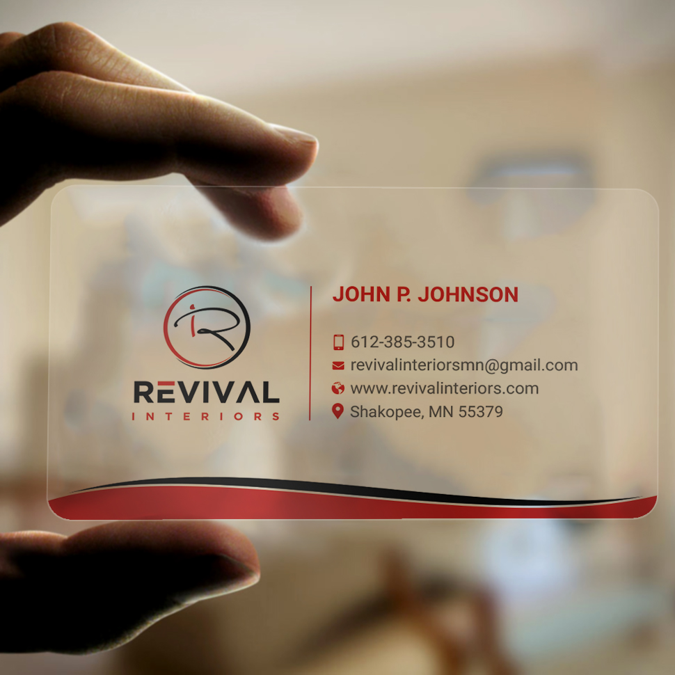 Business Card Design by DesignShout for Revival Interiors | Design #25359540