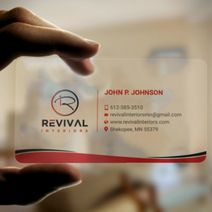 Design de Carte de Visite par DesignShout pour Revival Interiors | Design : #25359542