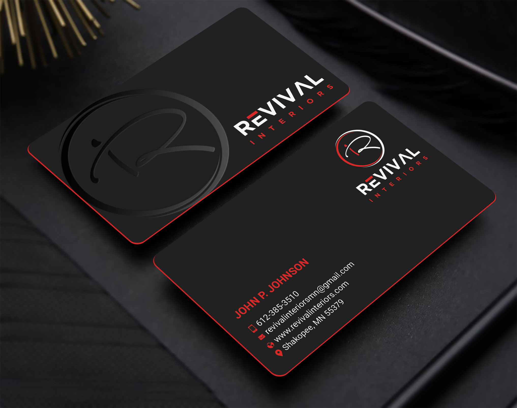 Design de Carte de Visite par DesignShout pour Revival Interiors | Design #25359769